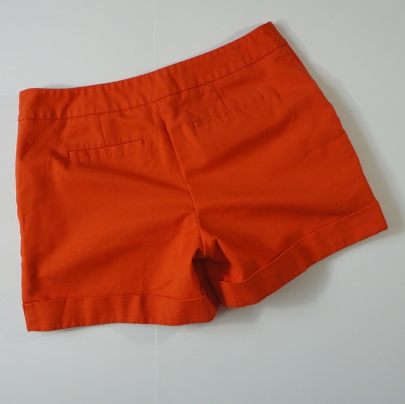 5/$25 Apt. 9 Cuffed Shorts Orange Size 6 - Picture 4 of 5